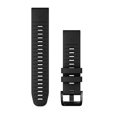 Ремінець силіконовий  Garmin QuickFit 22 Watch Bands Black Silicone (010-13280-00) 010-13280-00 фото