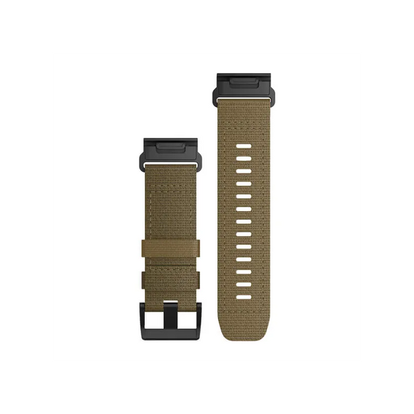 Ремінець Garmin QuickFit 26 Watch Bands Tactical Coyote Tan Nylon ( 010-13010-11) 010-13010-11 фото