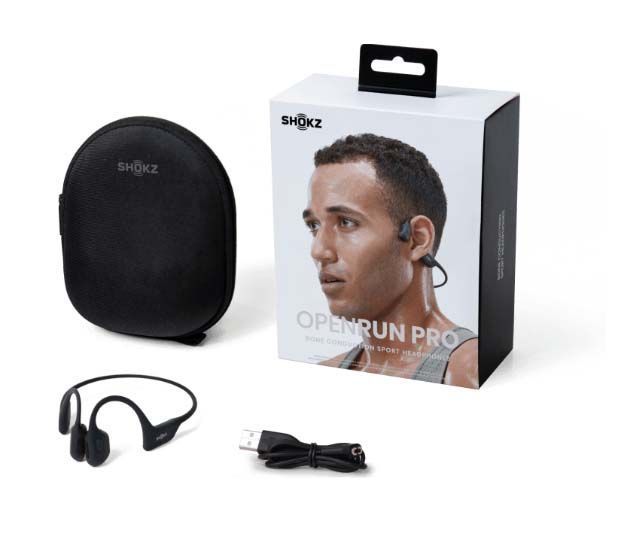 Бездротові спортивні навушники Shokz OpenRun Pro Black  S810BK фото
