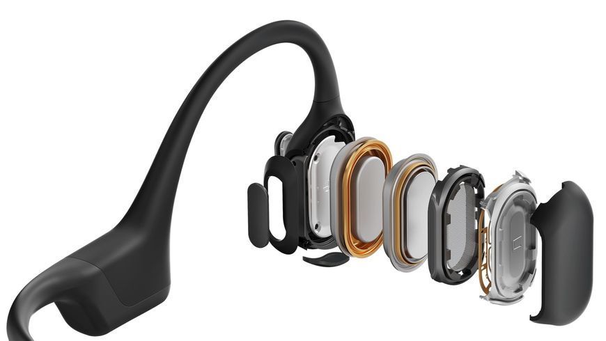 Бездротові спортивні навушники Shokz OpenRun Pro Black  S810BK фото