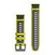 Ремінець силіконовий Garmin QuickFit 22 Watch Bands Electric Lime/Graphite Silicone (010-13280-03) 010-13280-03 фото 2