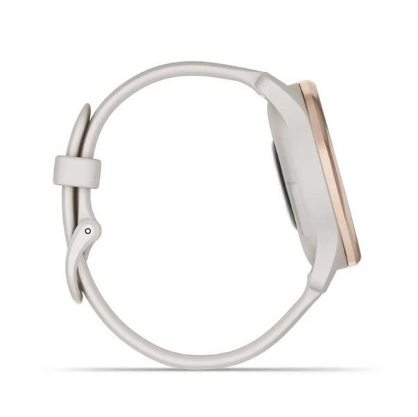 Смарт-годинник Garmin Vivomove Trend Peach Gold S. Steel Bezel w. Ivory Case and S. Band (010-02665-01) 010-02665-01 фото