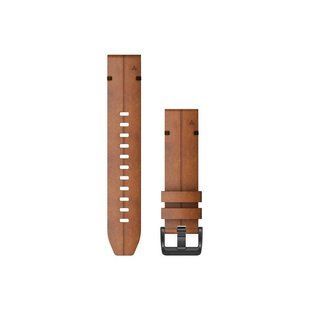 Ремінець Garmin QuickFit 22 Watch Bands Chestnut leather (010-12863-05) 010-12863-05 фото