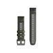 Ремінець силіконовий Garmin QuickFit 22 Watch Bands Moss/Graphite Silicone (010-13280-07) 010-13280-07 фото 2