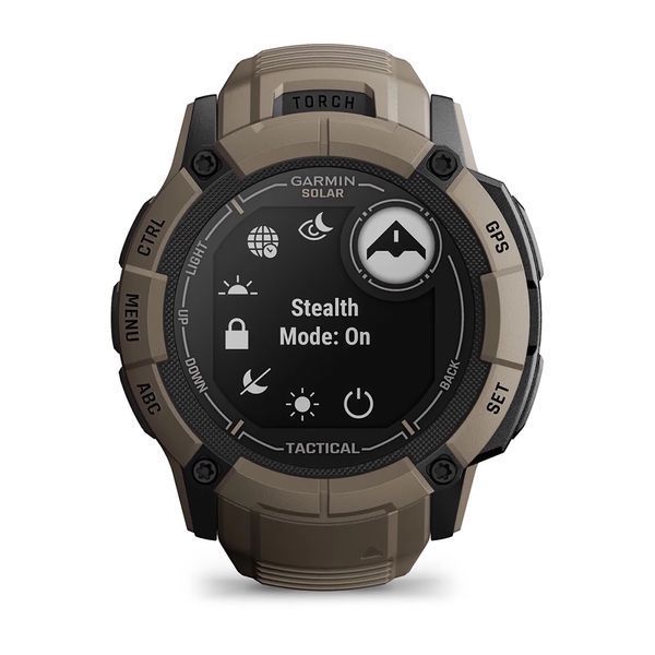 Смарт-годинник Garmin Instinct 2X Solar Tactical Edition Coyote Tan (010-02805-02) 010-02805-02 фото