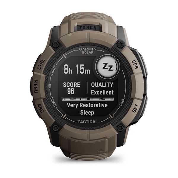 Смарт-годинник Garmin Instinct 2X Solar Tactical Edition Coyote Tan (010-02805-02) 010-02805-02 фото
