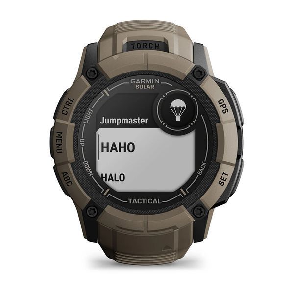 Смарт-годинник Garmin Instinct 2X Solar Tactical Edition Coyote Tan (010-02805-02) 010-02805-02 фото