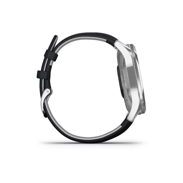 Смарт-Годинник Garmin Vivomove Luxe Silver-Blue Leather (010-02241-20) 010-02241-20 фото