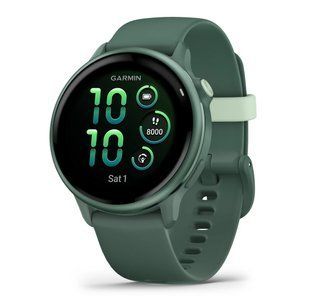 Смарт-годинник Garmin Vivoactive 6&nbsp;Metallic Jasper Green with Jasper Green Band (010-02985-02)  010-02985-02 фото