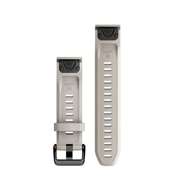 Ремінець Garmin QuickFit 20 Watch Bands Light sand silicone (010-13102-04) 010-13102-04 фото