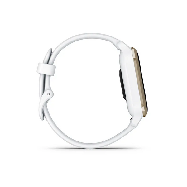 Смарт-годинник Garmin Venu Sq 2 Cream Gold Aluminium Bezel with White Case and Silicone Band (010-02701-11) 010-02701-11 фото