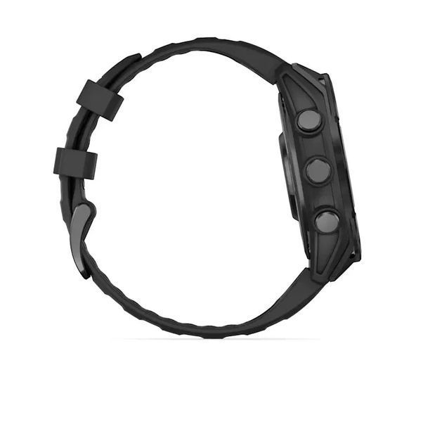 Смарт-годинник Garmin Fenix 8  47 mm  AMOLED Slate grey with Black silicone band (010-02904-00) 010-02904-00 фото