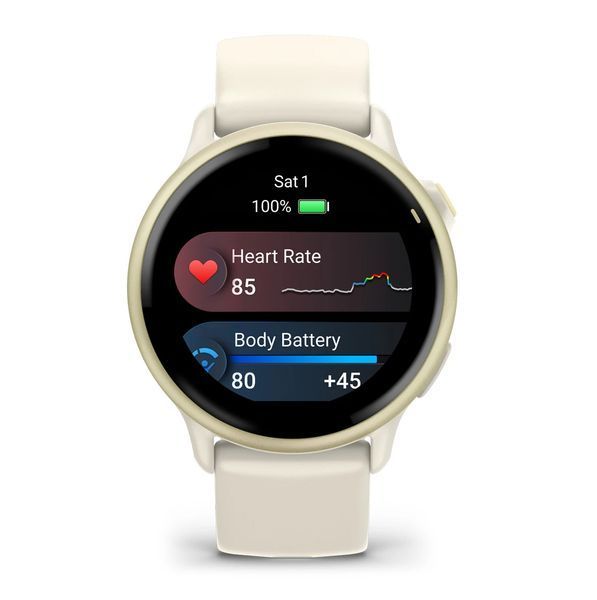 Смарт-годинник Garmin Vivoactive 6&nbsp;Lunar Gold with Bone Band (010-02985-01) 010-02985-01 фото