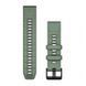 Ремінець Garmin QuickFit 26 Watch Bands Willow/Graphite Silicone (010-13393-04) 010-13393-04 фото 1