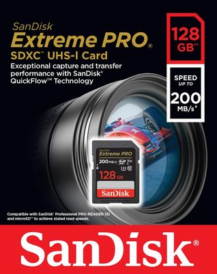 Карта пам'яті SanDisk 128 GB SDXC UHS-I U3 V30 Extreme PRO (SDSDXXD-128G-GN4IN) SDSDXXD-128G-GN4IN фото