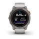 Смарт-годинник Garmin Fenix 7 Pro  Sapphire Solar Edition  Titanium with Fog Gray/Ember Orange Band (010-02777-21) 010-02777-21 фото 7