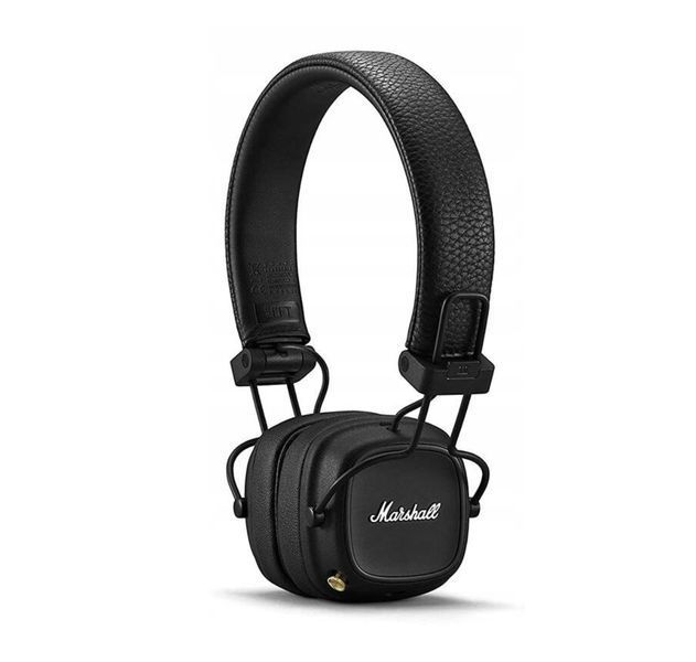 Навушники з мікрофоном Marshall Major IV Black (1005773) 1005773 фото