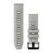 Ремінець силіконовий Garmin QuickFit 26 Watch Bands Fog Grey/Moss Silicone (010-13281-08) 010-13281-08 фото 1