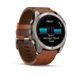 Смарт-годинник Garmin Fenix 8  51 mm AMOLED Sapphire Carbon grey DLC with Chestnut leather band (010-02905-40) 010-02905-40 фото 7