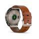 Смарт-годинник Garmin Fenix 8  51 mm AMOLED Sapphire Carbon grey DLC with Chestnut leather band (010-02905-40) 010-02905-40 фото 5