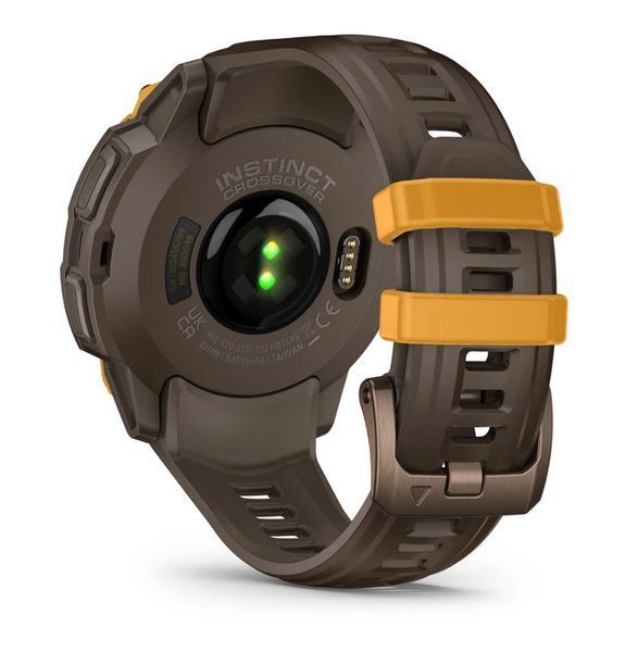 Смарт-годинник Garmin Instinct Crossover AMOLED Bronze/Sunburst (010-03398-01) 010-03398-01 фото