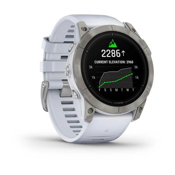 Смарт-годинник Garmin Epix Pro (Gen 2)  Sapphire Edition 51 mm  Titanium with Whitestone Band (010-02804-11) 010-02804-11 фото