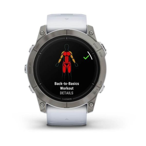 Смарт-годинник Garmin Epix Pro (Gen 2)  Sapphire Edition 51 mm  Titanium with Whitestone Band (010-02804-11) 010-02804-11 фото
