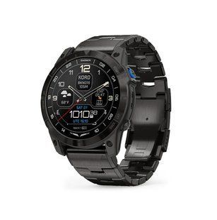 Смарт-годинник Garmin D2 Mach 1 Pro Aviator smartwatch with vented titanium bracelet (010-02804-81) 010-02804-81 фото
