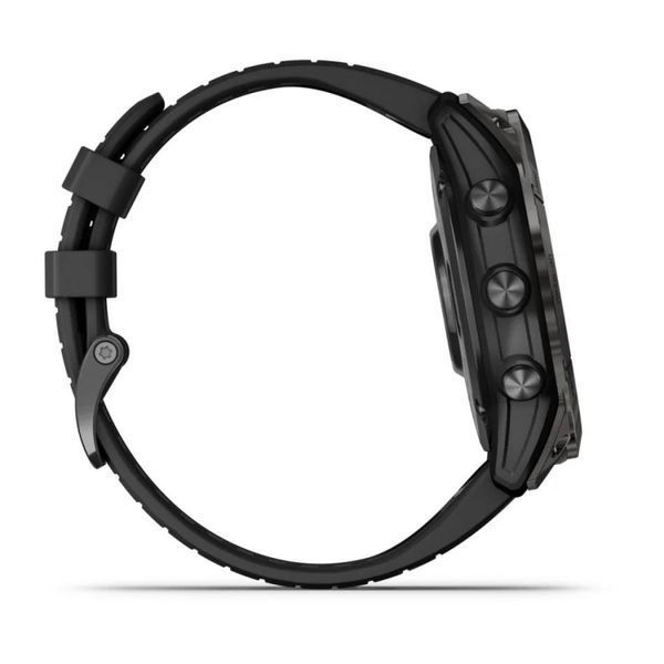 Смарт-годинник Garmin Epix Pro (Gen 2)  Sapphire Edition 47 mm Carbon Grey DLC Titanium with Black Band (010-02803-11) 010-02803-11 фото