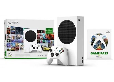 Стаціонарна ігрова приставка Microsoft Xbox Series S 512 GB Starter Bundle (RRS-00153) RRS-00153 фото