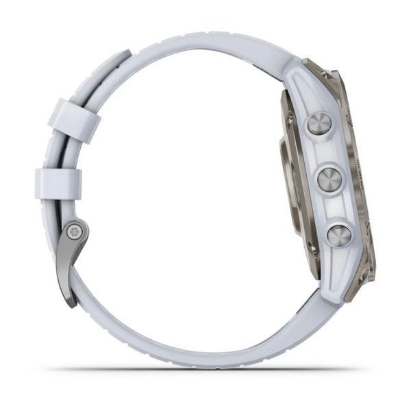 Смарт-годинник Garmin Epix Pro (Gen 2)  Sapphire Edition 47 mm Titanium with Whitestone Band (010-02803-21) 010-02803-21 фото