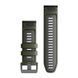 Ремінець силіконовий  Garmin QuickFit 26 Watch Bands Moss/Graphite (010-13281-07) 010-13281-07 фото 2