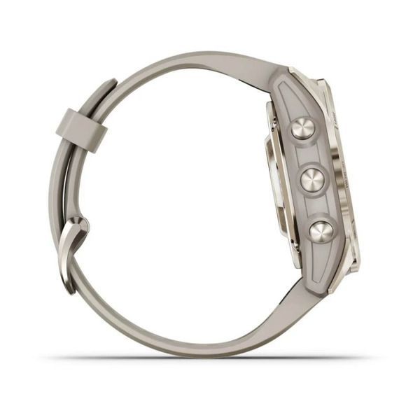 Смарт-годинник Garmin Epix Pro (Gen 2)  Sapphire Edition 42 mm Soft Gold with Light Sand Band (010-02802-11) 010-02802-11 фото