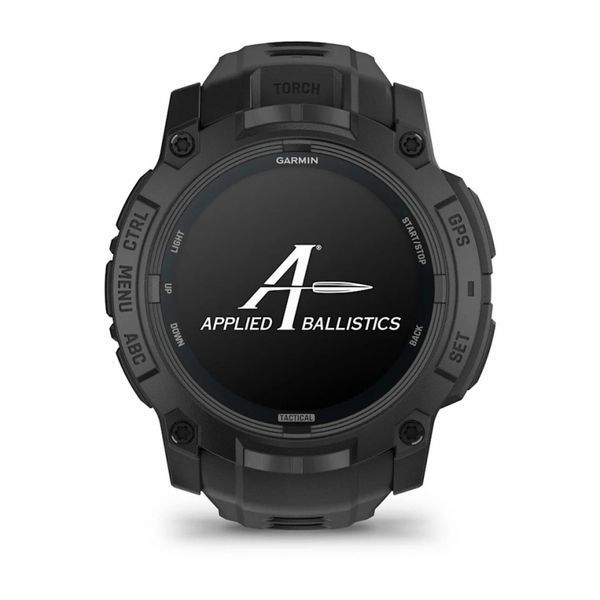 Смарт-годинник Garmin Instinct 3 50 mm AMOLED Tactical Edition Black with Black Band (010-03020-50) 010-03020-50 фото