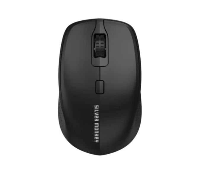 Миша Silver Monkey M40 Wireless Comfort Mouse Black Silent OM-008W-SM фото
