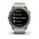 Смарт-годинник Garmin Fenix 7X Pro Sapphire Solar Edition Titanium with Fog Gray/Ember Orange Band (010-02778-15) 010-02778-15 фото 6