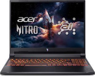 Ноутбук Acer Nitro V 16 AI ANV16-42 (NH.U1FEP.001) Ryzen 7-260/16GB/1TB/ RTX5070/ DOS NH.U1FEP.001 фото