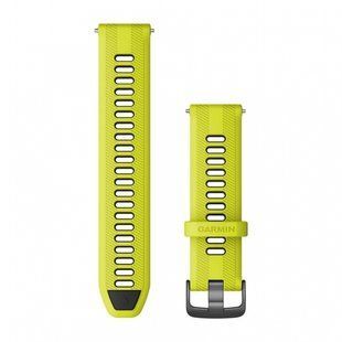 Ремінець Garmin Watch Bands Amp Yellow/Black with Slate Hardware (010-11251-AE) 010-11251-AE фото