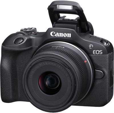 Бездзеркальний фотоапарат Canon EOS R100 kit 18-45mm IS STM (6052C013) 6052C013 фото
