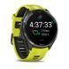 Смарт-годинник Garmin Forerunner 965 Carbon Grey DLC Titanium Bezel with Black Case and Amp Yellow/Black Silicone Band ( 010-02809-12) 010-02809-12 фото 2