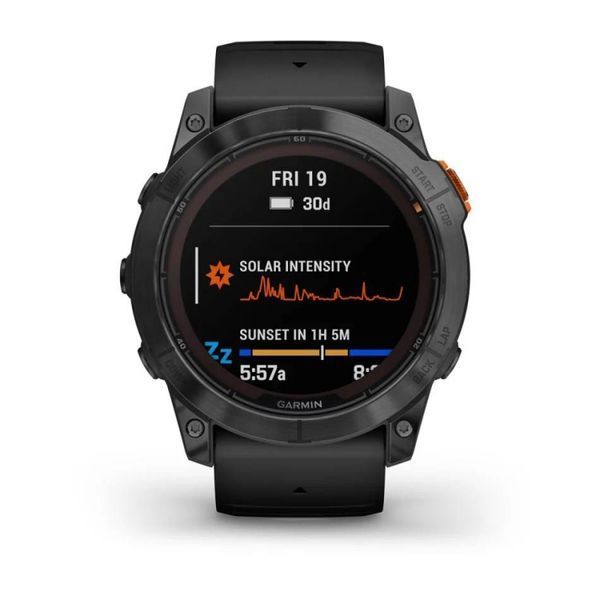 Смарт-годинник Garmin Fenix 7X Pro  Solar Edition Slate Grey with Black Band (010-02778-01) 010-02778-01 фото