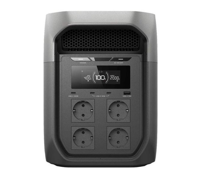 Зарядна станція EcoFlow DELTA 3 Max (FD3M-G-EU-CBOX) 2048  Вт&middot;год / 2400 Вт FD3M-G-EU-CBOX) фото