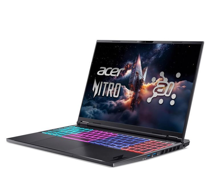 Ноутбук Acer Nitro 16 AI AN16-61 (NH.QWPEP.007) Ryzen 7-350/16GB/1TB/RTX5050/DOS NH.QWPEP.007 фото