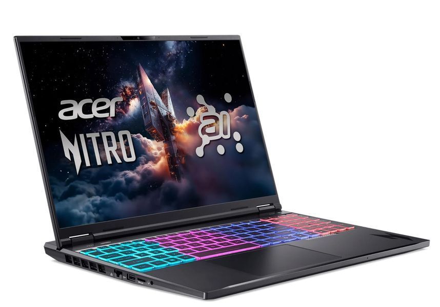Ноутбук Acer Nitro 16 AI AN16-61 (NH.QWPEP.007) Ryzen 7-350/16GB/1TB/RTX5050/DOS NH.QWPEP.007 фото