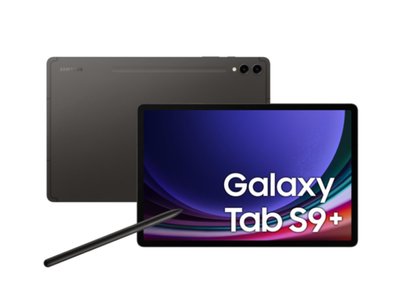 Планшет Samsung Galaxy Tab S9+ 12/512GB Wi-Fi Graphite, 12,4", S Pen (SM-X810NZAE)  SM-X810NZAEEUE фото