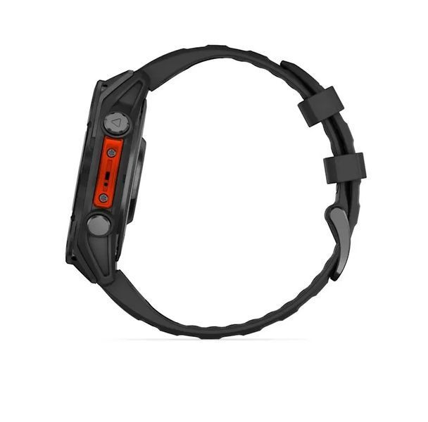Смарт-годинник Garmin Fenix 8 51mm AMOLED Slate Gray with Black Silicone Band (010-02905-00) 010-02905-00 фото